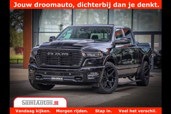 Dodge Ram 1500 Night Premium | Full Option | De Meest Luxe Pick-Up in zijn Klasse | Comfortabele Dubbele Cabine met Royale 5 Zitplaatsen | BPM vrij | Nu Leverbaar uit Voorraad | Voorraad Nr 2285 - 7648