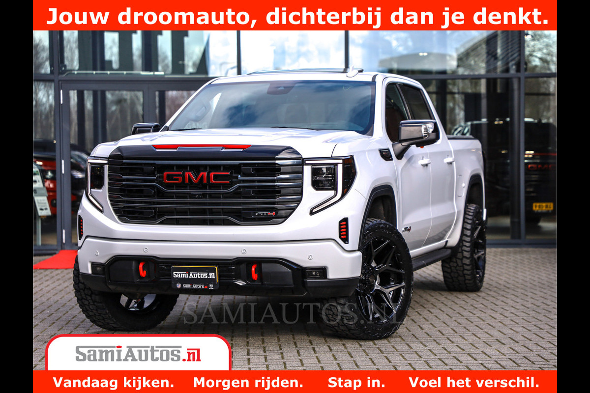 GMC Sierra AT4 | 6.2 V8 | Prijs Compleet met Garantie en Lpg en Rijklaarmaak kosten | Comfortabele Dubbele Cabine met 5 Zitplaatsen | BPM vrij | Nu Leverbaar uit Voorraad | Voorraad Nr 2241 - 8521 | GMC Sierra AT4 | 6.2 V8 | Prijs Compleet met Garantie en Lpg en Rijklaarmaak kosten | Comfortabele Dubbele Cabine met 5 Zitplaatsen | BPM vrij | Nu Leverbaar uit Voorraad | Voorraad Nr 2241 - 8521 |