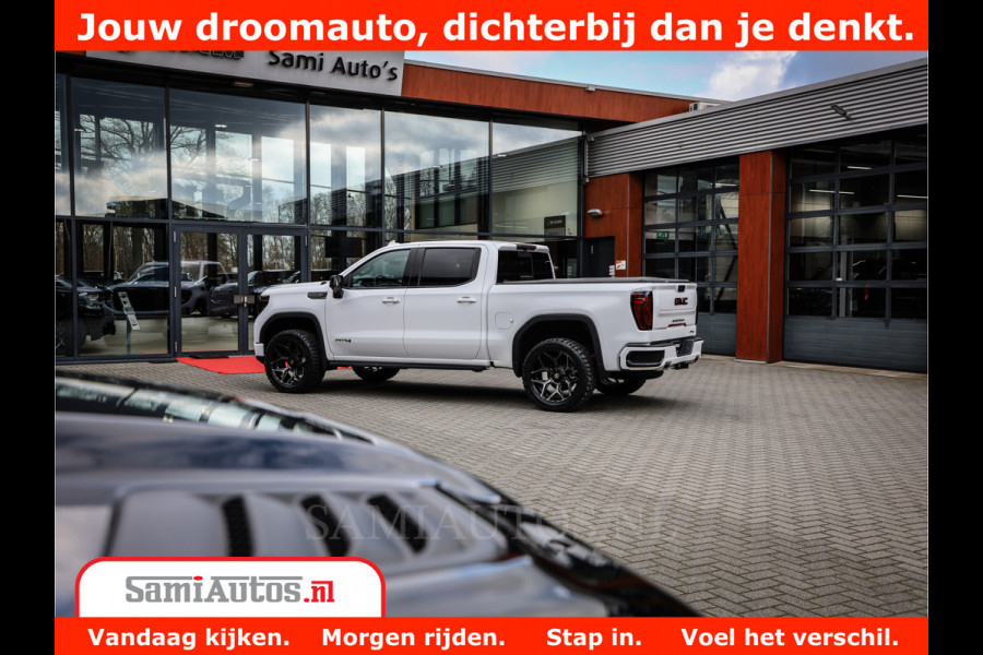 GMC Sierra AT4 | 6.2 V8 | Prijs Compleet met Garantie en Lpg en Rijklaarmaak kosten | Comfortabele Dubbele Cabine met 5 Zitplaatsen | BPM vrij | Nu Leverbaar uit Voorraad | Voorraad Nr 2241 -  8521 |