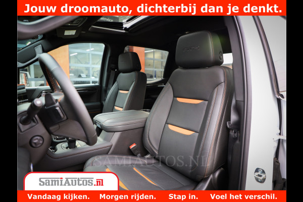 GMC Sierra AT4 | 6.2 V8 | Prijs Compleet met Garantie en Lpg en Rijklaarmaak kosten | Comfortabele Dubbele Cabine met 5 Zitplaatsen | BPM vrij | Nu Leverbaar uit Voorraad | Voorraad Nr 2241 -  8521 |