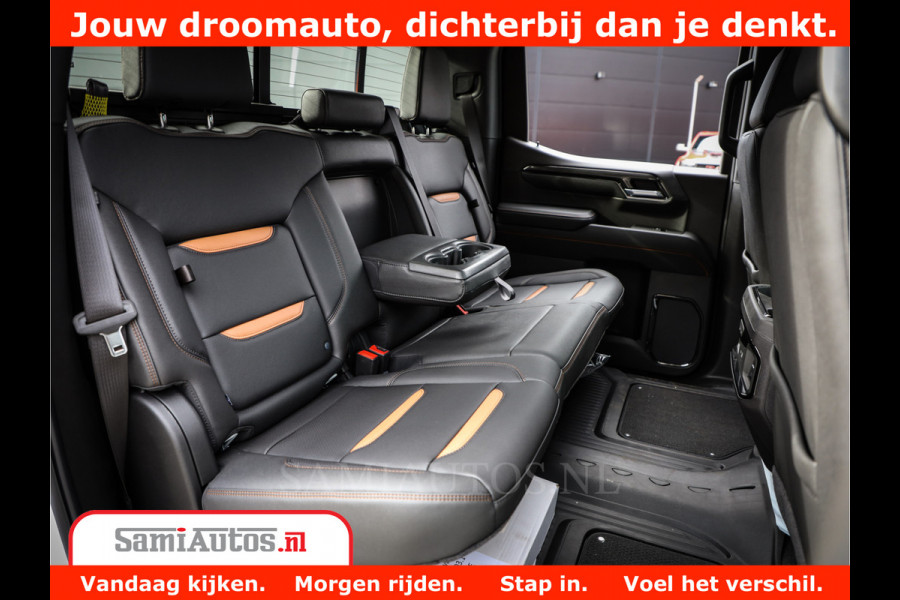 GMC Sierra AT4 | 6.2 V8 | Prijs Compleet met Garantie en Lpg en Rijklaarmaak kosten | Comfortabele Dubbele Cabine met 5 Zitplaatsen | BPM vrij | Nu Leverbaar uit Voorraad | Voorraad Nr 2241 -  8521 |