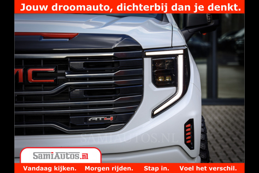 GMC Sierra AT4 | 6.2 V8 | Prijs Compleet met Garantie en Lpg en Rijklaarmaak kosten | Comfortabele Dubbele Cabine met 5 Zitplaatsen | BPM vrij | Nu Leverbaar uit Voorraad | Voorraad Nr 2241 -  8521 |
