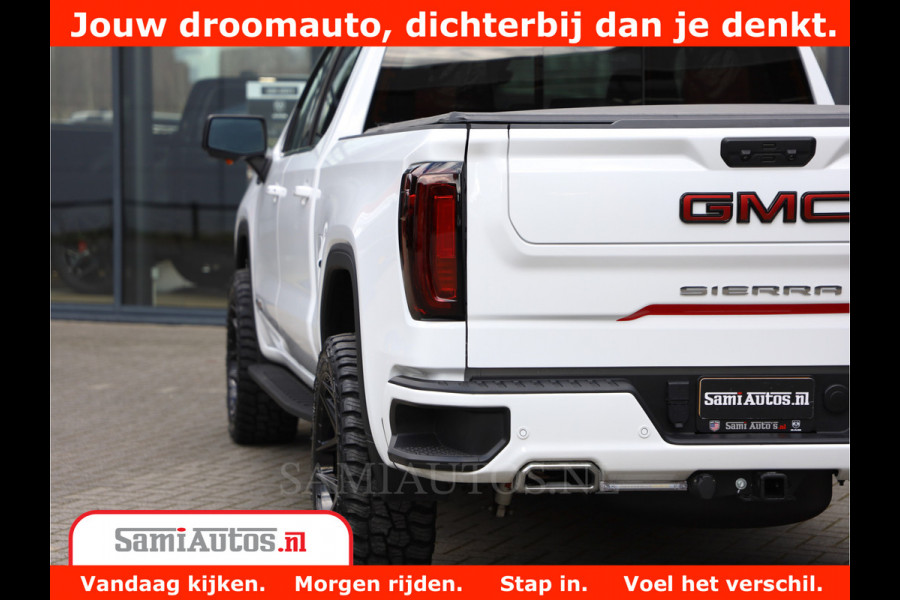 GMC Sierra AT4 | 6.2 V8 | Prijs Compleet met Garantie en Lpg en Rijklaarmaak kosten | Comfortabele Dubbele Cabine met 5 Zitplaatsen | BPM vrij | Nu Leverbaar uit Voorraad | Voorraad Nr 2241 -  8521 |