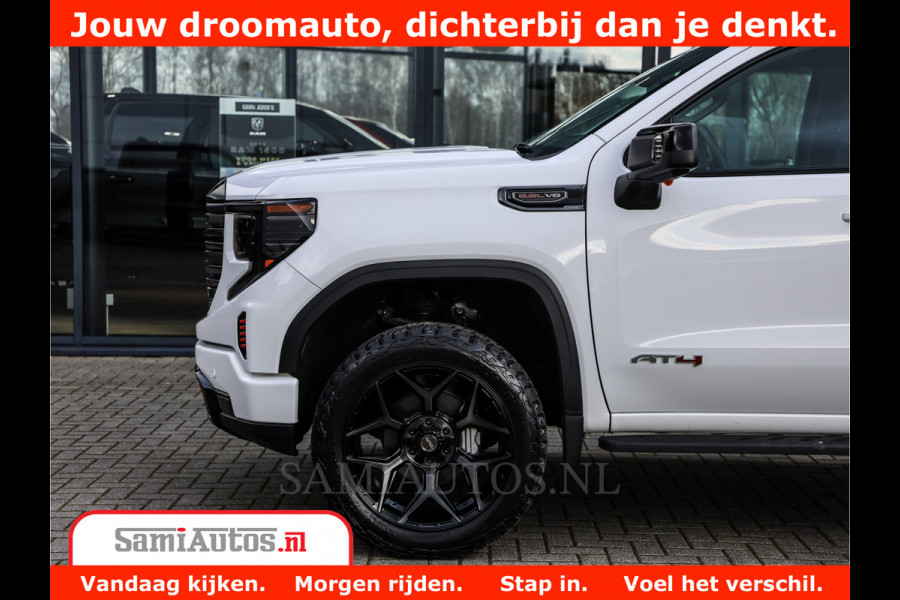 GMC Sierra AT4 | 6.2 V8 | Prijs Compleet met Garantie en Lpg en Rijklaarmaak kosten | Comfortabele Dubbele Cabine met 5 Zitplaatsen | BPM vrij | Nu Leverbaar uit Voorraad | Voorraad Nr 2241 -  8521 |