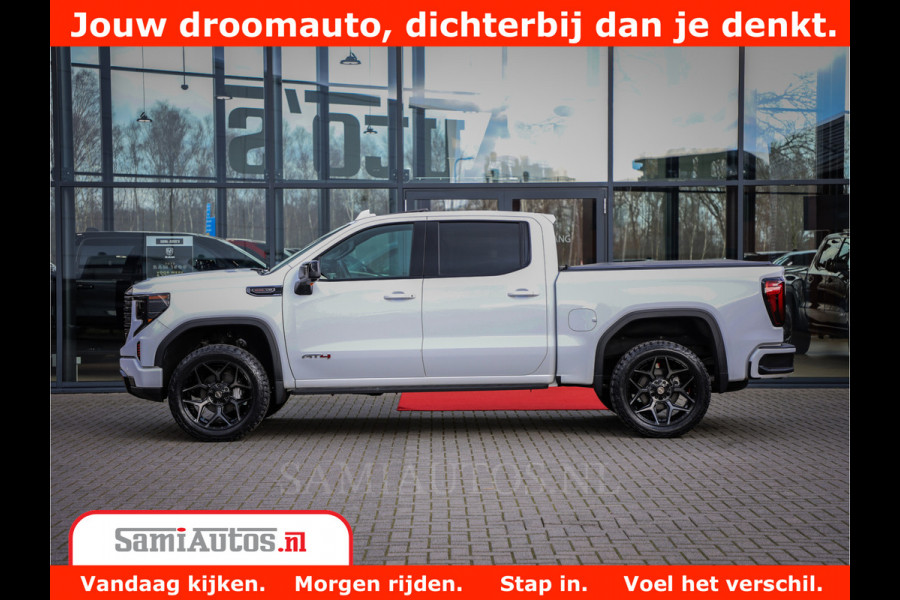 GMC Sierra AT4 | 6.2 V8 | Prijs Compleet met Garantie en Lpg en Rijklaarmaak kosten | Comfortabele Dubbele Cabine met 5 Zitplaatsen | BPM vrij | Nu Leverbaar uit Voorraad | Voorraad Nr 2241 -  8521 |
