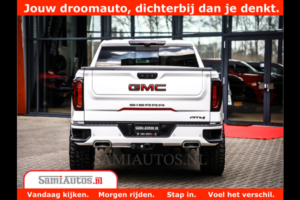 GMC Sierra AT4 | 6.2 V8 | Prijs Compleet met Garantie en Lpg en Rijklaarmaak kosten | Comfortabele Dubbele Cabine met 5 Zitplaatsen | BPM vrij | Nu Leverbaar uit Voorraad | Voorraad Nr 2241 -  8521 |