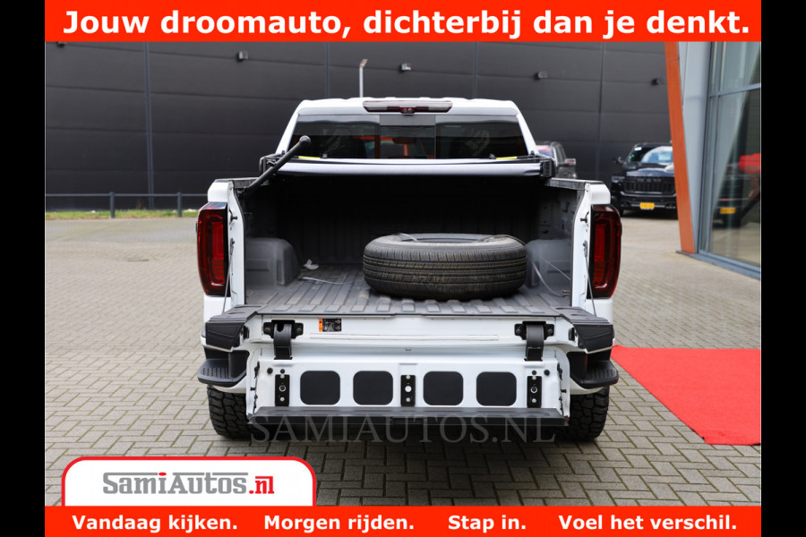 GMC Sierra AT4 | 6.2 V8 | Prijs Compleet met Garantie en Lpg en Rijklaarmaak kosten | Comfortabele Dubbele Cabine met 5 Zitplaatsen | BPM vrij | Nu Leverbaar uit Voorraad | Voorraad Nr 2241 -  8521 |
