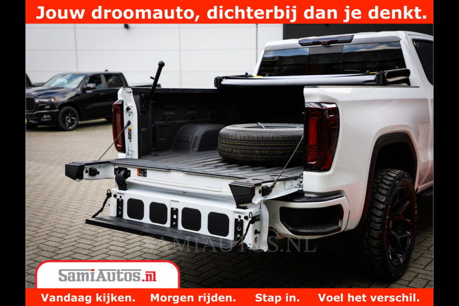 GMC Sierra AT4 | 6.2 V8 | Prijs Compleet met Garantie en Lpg en Rijklaarmaak kosten | Comfortabele Dubbele Cabine met 5 Zitplaatsen | BPM vrij | Nu Leverbaar uit Voorraad | Voorraad Nr 2241 -  8521 |