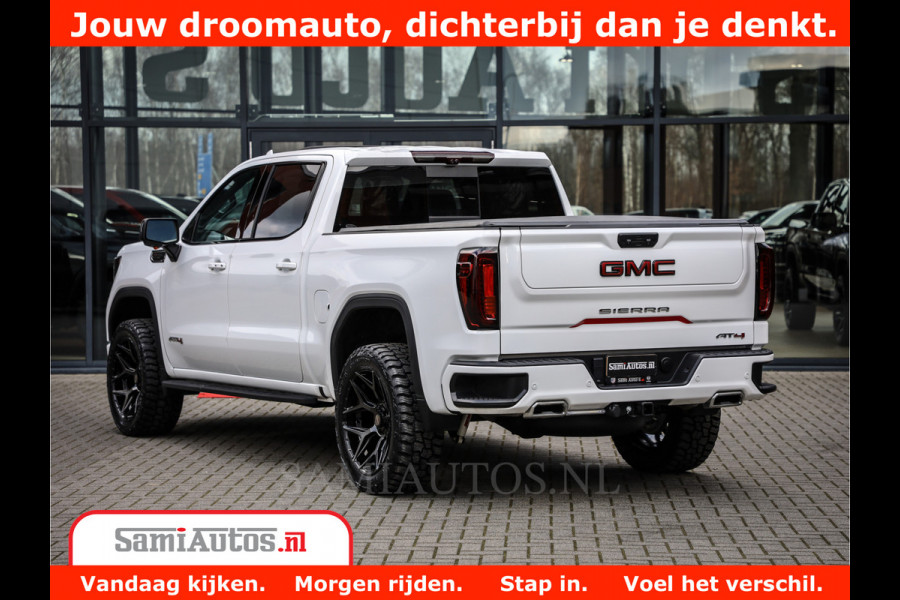 GMC Sierra AT4 | 6.2 V8 | Prijs Compleet met Garantie en Lpg en Rijklaarmaak kosten | Comfortabele Dubbele Cabine met 5 Zitplaatsen | BPM vrij | Nu Leverbaar uit Voorraad | Voorraad Nr 2241 -  8521 |