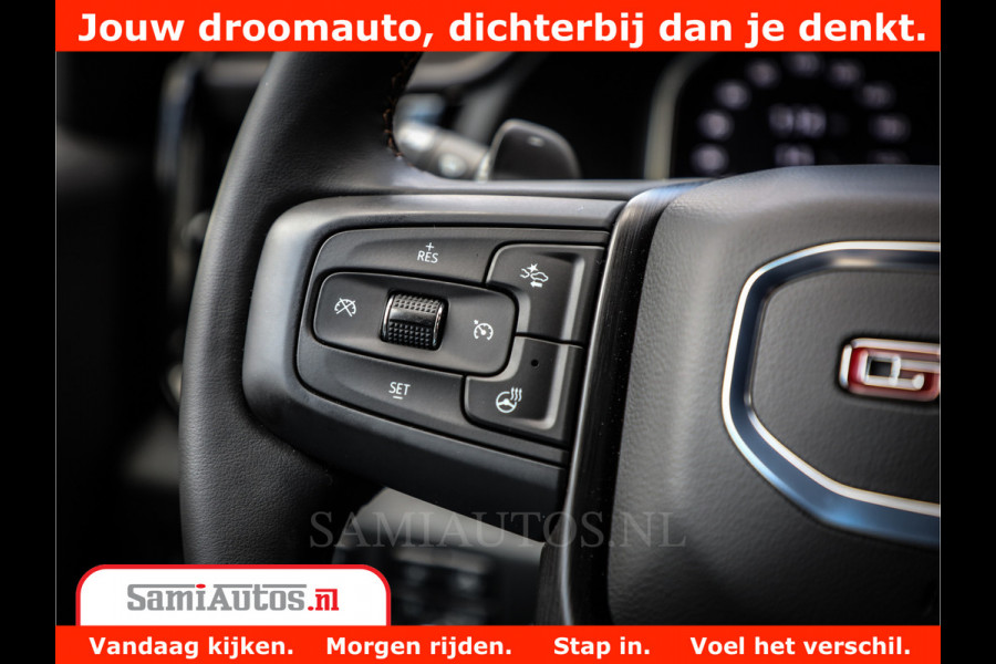 GMC Sierra AT4 | 6.2 V8 | Prijs Compleet met Garantie en Lpg en Rijklaarmaak kosten | Comfortabele Dubbele Cabine met 5 Zitplaatsen | BPM vrij | Nu Leverbaar uit Voorraad | Voorraad Nr 2241 -  8521 |