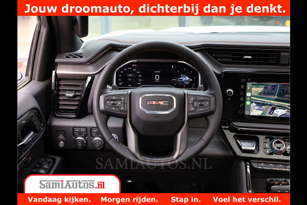 GMC Sierra AT4 | 6.2 V8 | Prijs Compleet met Garantie en Lpg en Rijklaarmaak kosten | Comfortabele Dubbele Cabine met 5 Zitplaatsen | BPM vrij | Nu Leverbaar uit Voorraad | Voorraad Nr 2241 -  8521 |