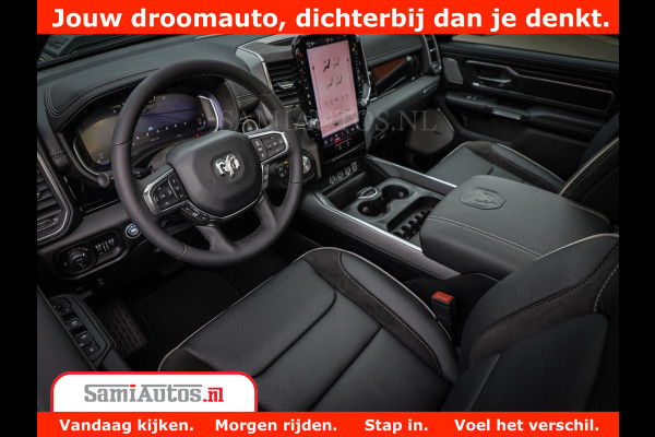 Dodge Ram 1500 Laramie Night | Face Lift | 420Pk 636 Nn | Extra Groot Scherm + Passagiers Scherm | Comfortabele Dubbele Cabine met Royale 5 Zitplaatsen | BPM vrij | Nu Leverbaar uit Voorraad | Voorraad Nr  2220 - 5039