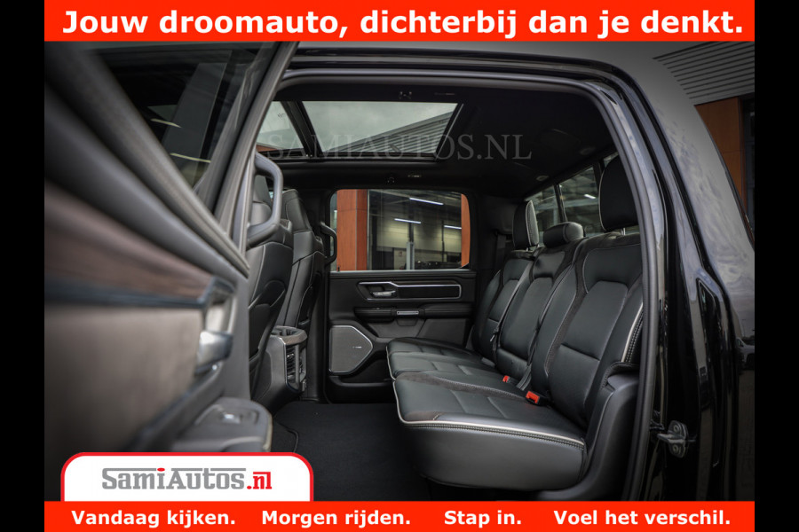 Dodge Ram 1500 Laramie Night | Face Lift | 420Pk 636 Nn | Extra Groot Scherm + Passagiers Scherm | Comfortabele Dubbele Cabine met Royale 5 Zitplaatsen | BPM vrij | Nu Leverbaar uit Voorraad | Voorraad Nr  2220 - 5039