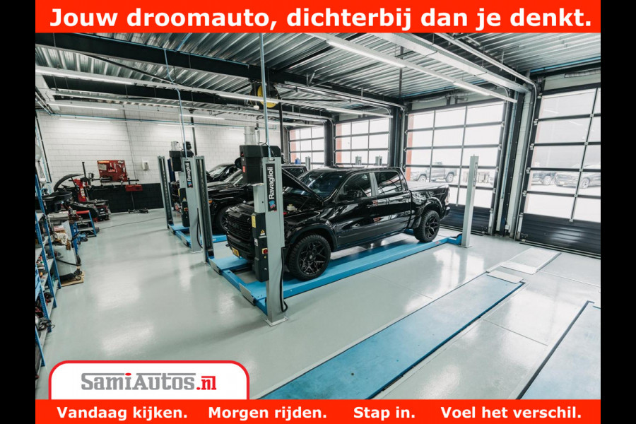 Dodge Ram 1500 Laramie Night | Face Lift | 420Pk 636 Nn | Extra Groot Scherm + Passagiers Scherm | Comfortabele Dubbele Cabine met Royale 5 Zitplaatsen | BPM vrij | Nu Leverbaar uit Voorraad | Voorraad Nr  2220 - 5039