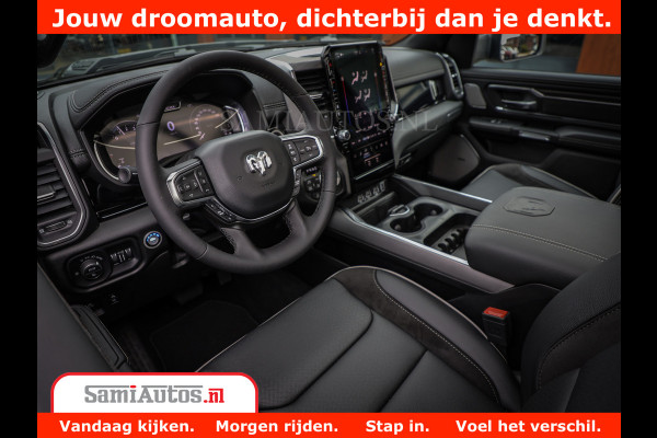 Dodge Ram 1500 Laramie Night | Face Lift | 420Pk 636 Nn | Extra Groot Scherm + Passagiers Scherm | Comfortabele Dubbele Cabine met Royale 5 Zitplaatsen | BPM vrij | Nu Leverbaar uit Voorraad | Voorraad Nr  2220 - 5039