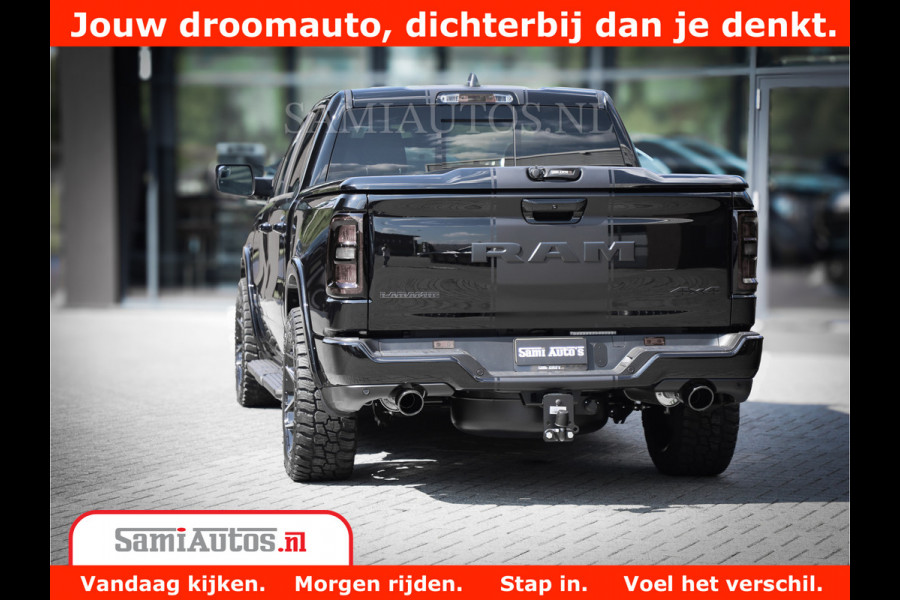 Dodge Ram 1500 Laramie Night | Face Lift | 420Pk 636 Nn | Extra Groot Scherm + Passagiers Scherm | Comfortabele Dubbele Cabine met Royale 5 Zitplaatsen | BPM vrij | Nu Leverbaar uit Voorraad | Voorraad Nr  2220 - 5039