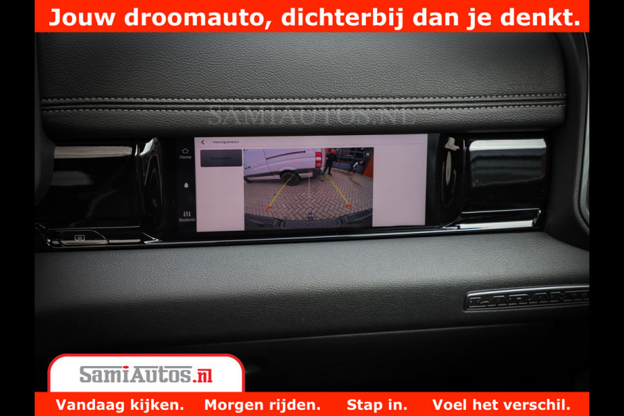Dodge Ram 1500 Laramie Night | Face Lift | 420Pk 636 Nn | Extra Groot Scherm + Passagiers Scherm | Comfortabele Dubbele Cabine met Royale 5 Zitplaatsen | BPM vrij | Nu Leverbaar uit Voorraad | Voorraad Nr  2220 - 5039