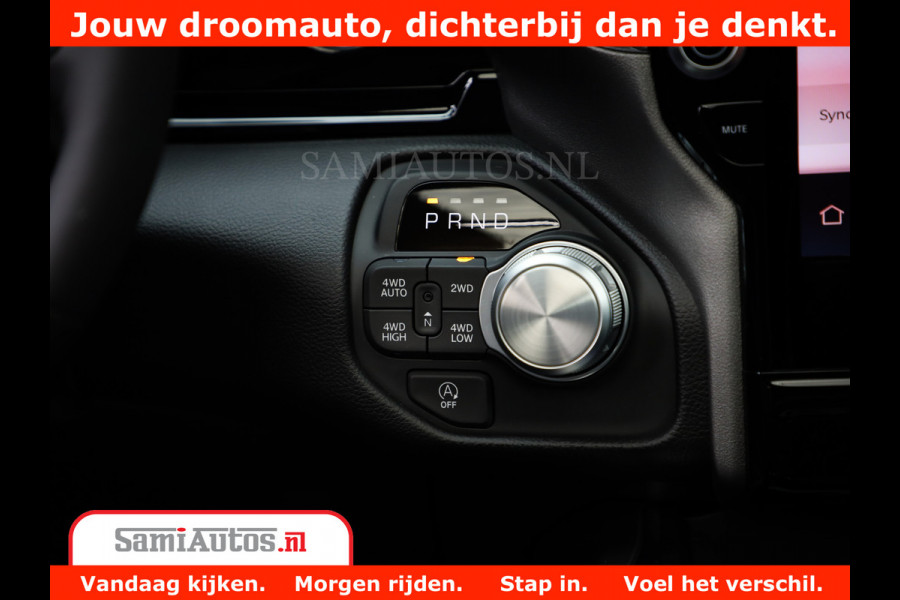Dodge Ram 1500 Laramie Night | Face Lift | 420Pk 636 Nn | Extra Groot Scherm + Passagiers Scherm | Comfortabele Dubbele Cabine met Royale 5 Zitplaatsen | BPM vrij | Nu Leverbaar uit Voorraad | Voorraad Nr  2220 - 5039