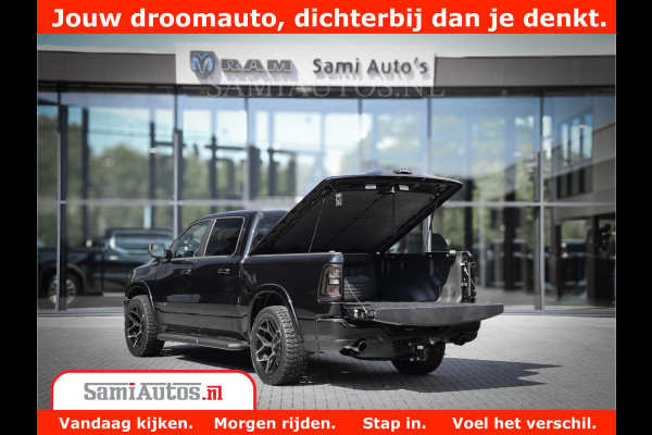 Dodge Ram 1500 Laramie Night | Face Lift | 420Pk 636 Nn | Extra Groot Scherm + Passagiers Scherm | Comfortabele Dubbele Cabine met Royale 5 Zitplaatsen | BPM vrij | Nu Leverbaar uit Voorraad | Voorraad Nr  2220 - 5039