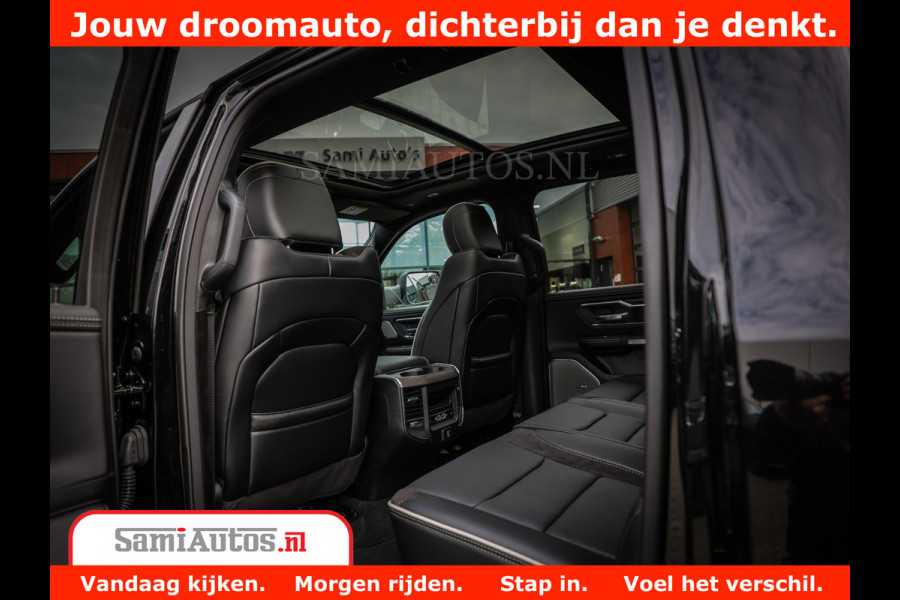 Dodge Ram 1500 Laramie Night | Face Lift | 420Pk 636 Nn | Extra Groot Scherm + Passagiers Scherm | Comfortabele Dubbele Cabine met Royale 5 Zitplaatsen | BPM vrij | Nu Leverbaar uit Voorraad | Voorraad Nr  2220 - 5039