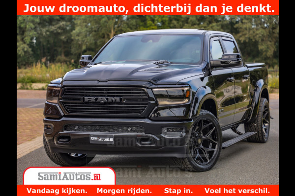 Dodge Ram 1500 GT EDITION | 5.7 V8 HEMI | VIRTUAL COCKPIT | HEAD-UP | ADAPTIVE CRUISE | 360 CAMERA | TRX PACK | Comfortabele Dubbele Cabine met Royale 5 Zitplaatsen | BPM vrij BPM vrij | Nu Leverbaar uit Voorraad | Voorraad Nr 2436