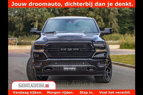 Dodge Ram 1500 GT EDITION | 5.7 V8 HEMI | VIRTUAL COCKPIT | HEAD-UP | ADAPTIVE CRUISE | 360 CAMERA | TRX PACK | Comfortabele Dubbele Cabine met Royale 5 Zitplaatsen | BPM vrij BPM vrij | Nu Leverbaar uit Voorraad | Voorraad Nr 2436