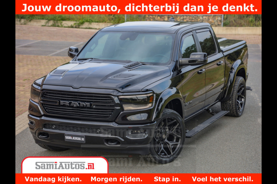 Dodge Ram 1500 GT EDITION | 5.7 V8 HEMI | VIRTUAL COCKPIT | HEAD-UP | ADAPTIVE CRUISE | 360 CAMERA | TRX PACK | Comfortabele Dubbele Cabine met Royale 5 Zitplaatsen | BPM vrij BPM vrij | Nu Leverbaar uit Voorraad | Voorraad Nr 2436