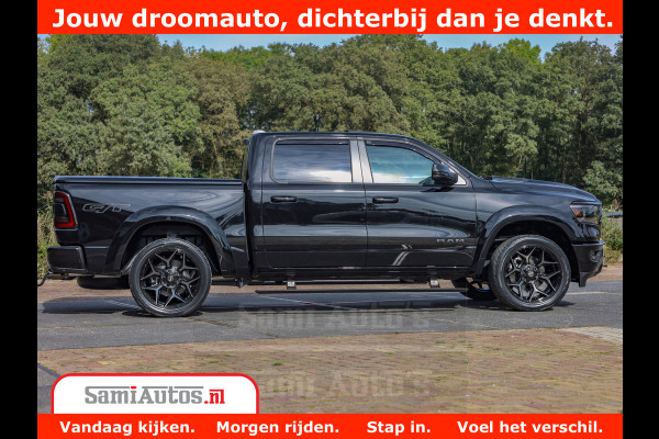 Dodge Ram 1500 GT EDITION | 5.7 V8 HEMI | VIRTUAL COCKPIT | HEAD-UP | ADAPTIVE CRUISE | 360 CAMERA | TRX PACK | Comfortabele Dubbele Cabine met Royale 5 Zitplaatsen | BPM vrij BPM vrij | Nu Leverbaar uit Voorraad | Voorraad Nr 2436
