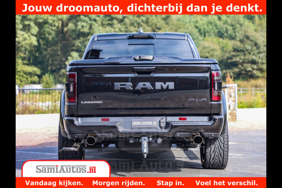 Dodge Ram 1500 GT EDITION | 5.7 V8 HEMI | VIRTUAL COCKPIT | HEAD-UP | ADAPTIVE CRUISE | 360 CAMERA | TRX PACK | Comfortabele Dubbele Cabine met Royale 5 Zitplaatsen | BPM vrij BPM vrij | Nu Leverbaar uit Voorraad | Voorraad Nr 2436