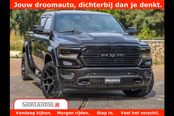 Dodge Ram 1500 GT EDITION | 5.7 V8 HEMI | VIRTUAL COCKPIT | HEAD-UP | ADAPTIVE CRUISE | 360 CAMERA | TRX PACK | Comfortabele Dubbele Cabine met Royale 5 Zitplaatsen | BPM vrij BPM vrij | Nu Leverbaar uit Voorraad | Voorraad Nr 2436