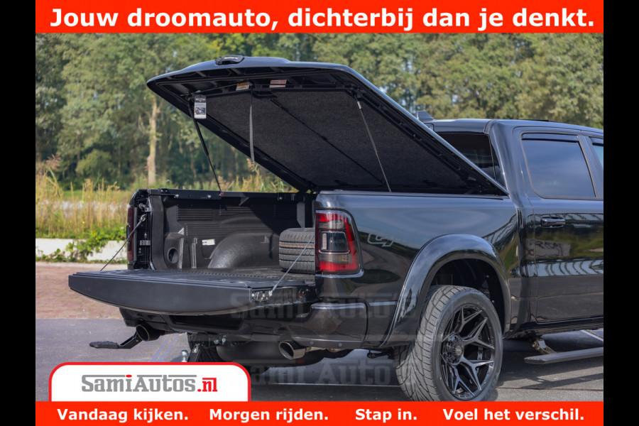Dodge Ram 1500 GT EDITION | 5.7 V8 HEMI | VIRTUAL COCKPIT | HEAD-UP | ADAPTIVE CRUISE | 360 CAMERA | TRX PACK | Comfortabele Dubbele Cabine met Royale 5 Zitplaatsen | BPM vrij BPM vrij | Nu Leverbaar uit Voorraad | Voorraad Nr 2436