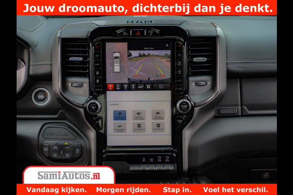 Dodge Ram 1500 GT EDITION | 5.7 V8 HEMI | VIRTUAL COCKPIT | HEAD-UP | ADAPTIVE CRUISE | 360 CAMERA | TRX PACK | Comfortabele Dubbele Cabine met Royale 5 Zitplaatsen | BPM vrij BPM vrij | Nu Leverbaar uit Voorraad | Voorraad Nr 2436