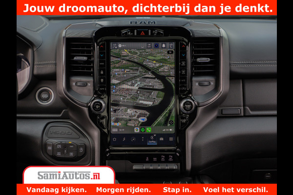 Dodge Ram 1500 GT EDITION | 5.7 V8 HEMI | VIRTUAL COCKPIT | HEAD-UP | ADAPTIVE CRUISE | 360 CAMERA | TRX PACK | Comfortabele Dubbele Cabine met Royale 5 Zitplaatsen | BPM vrij BPM vrij | Nu Leverbaar uit Voorraad | Voorraad Nr 2436