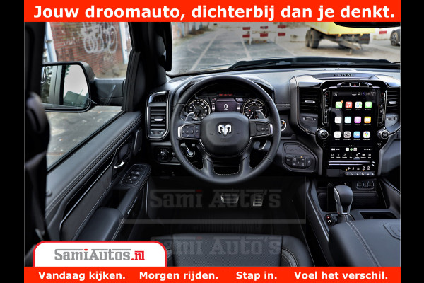 Dodge Ram 1500 GT EDITION | TRX PACK | VIRTUAL COCKPIT | HEAD-UP | ADAPTIVE CRUISE | 360 CAMERA | 5.7 HEMI V8 402PK | 4X4 | Comfortabele Dubbele Cabine met Royale 5 Zitplaatsen | BPM vrij | Nu Leverbaar uit Voorraad | Voorraad Nr 2437