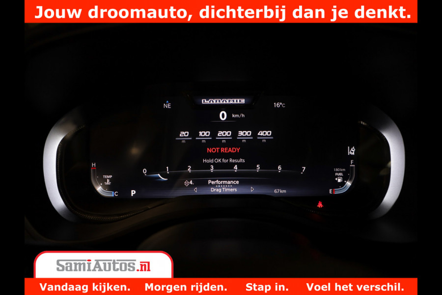 Dodge Ram 1500 GT EDITION | TRX PACK | VIRTUAL COCKPIT | HEAD-UP | ADAPTIVE CRUISE | 360 CAMERA | 5.7 HEMI V8 402PK | 4X4 | Comfortabele Dubbele Cabine met Royale 5 Zitplaatsen | BPM vrij | Nu Leverbaar uit Voorraad | Voorraad Nr 2437