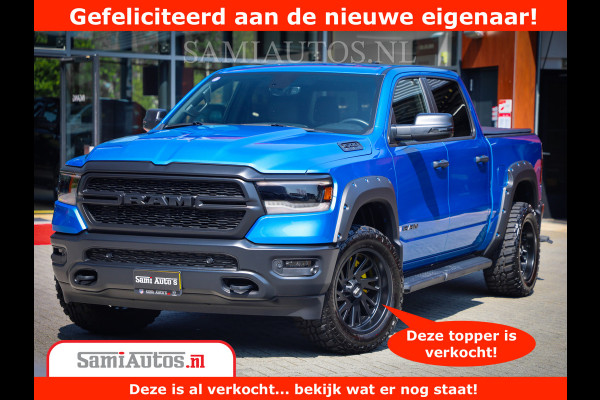 Dodge Ram 1500 BUILT TO SERVE Wide Body | 5.7 V8 HEMI | Zeer Dik | Comfortabele Dubbele Cabine DC met Royale 5 Zitplaatsen |