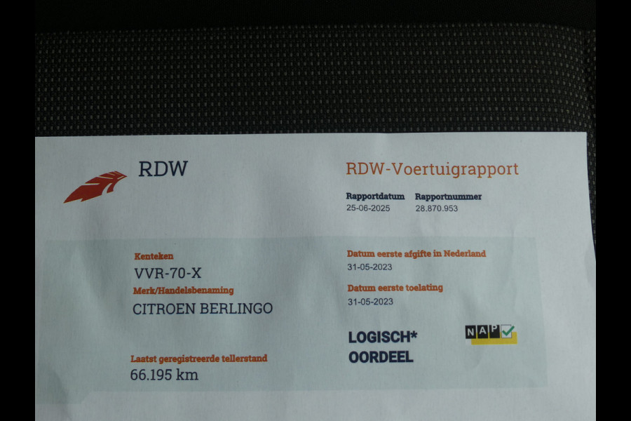 Citroën Berlingo 1.5 BlueHDi 130 PK XL Camera/Trekhaak/PDC