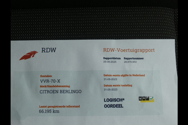 Citroën Berlingo 1.5 BlueHDi 130 PK XL Camera/Trekhaak/PDC