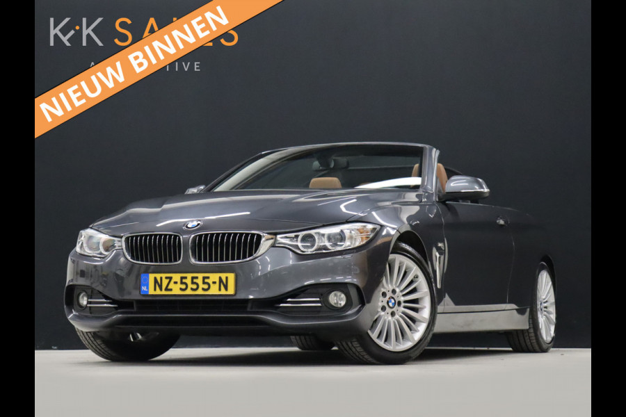 BMW 4 Serie Cabrio 420i Centennial High Executive [MEMORY SEATS, VOL LEDER, STOELVERWARMING, PDC ACHTER, BLUETOOTH, CRUISE, CLIMATE, NIEUWSTAAT]