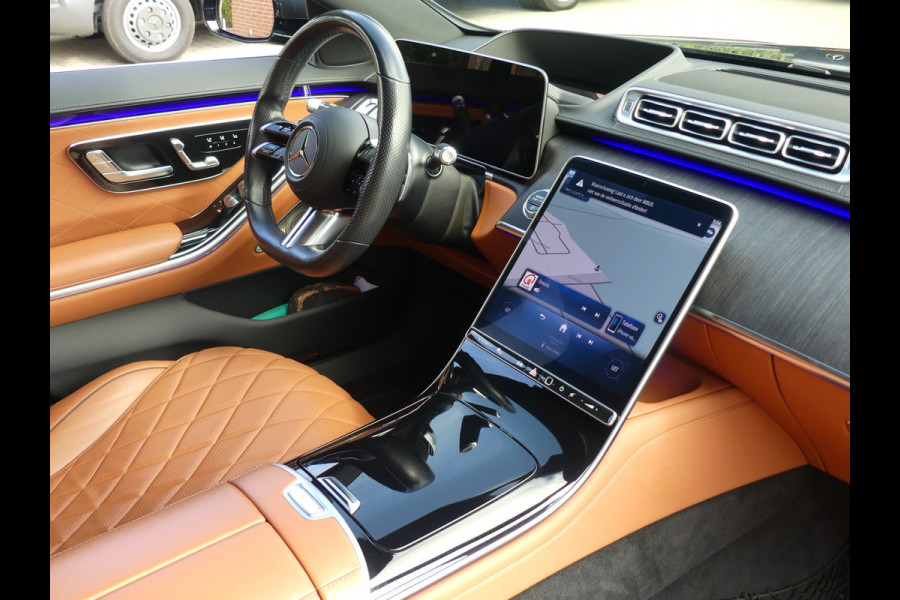Mercedes-Benz S-Klasse 400d 4MATIC Lang AMG Line Achterasbesturing/panoramadak
