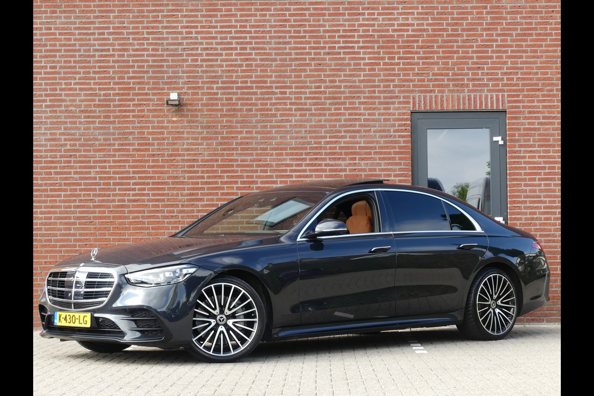 Mercedes-Benz S-Klasse 400d 4MATIC Lang AMG Line Achterasbesturing/panoramadak Mercedes-Benz S-Klasse 400d 4MATIC Lang AMG Line Achterasbesturing/panoramadak