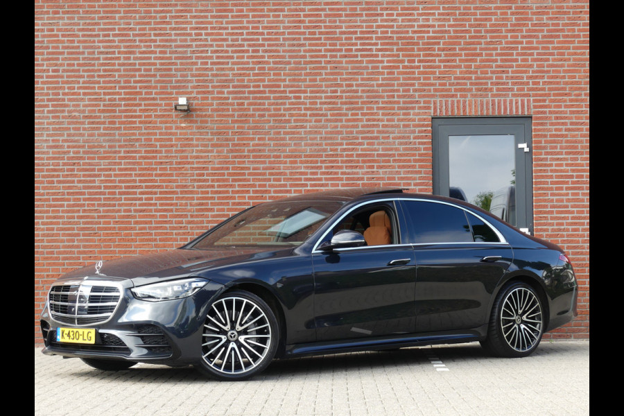 Mercedes-Benz S-Klasse 400d 4MATIC Lang AMG Line Achterasbesturing/panoramadak