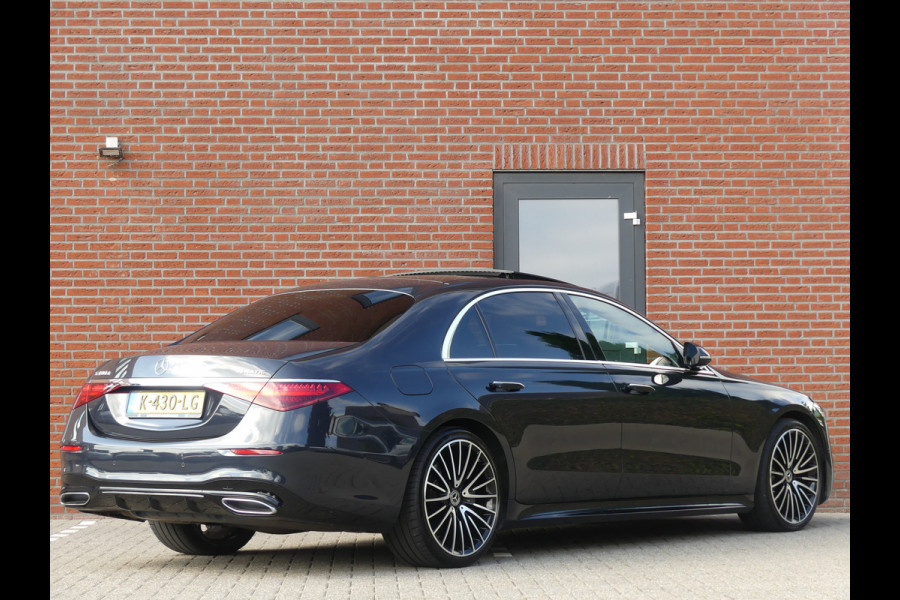 Mercedes-Benz S-Klasse 400d 4MATIC Lang AMG Line Achterasbesturing/panoramadak