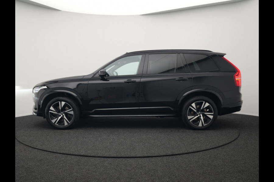 Volvo XC90 T8 Recharge AWD R-Design Plug In Hybrid LONG RANGE 7 Persoons PHEV | Panodak | Adaptive Cruise | Lederen Sportstoelen Memory | 360 Camera | Harman Kardon | BLIS | Keyless |