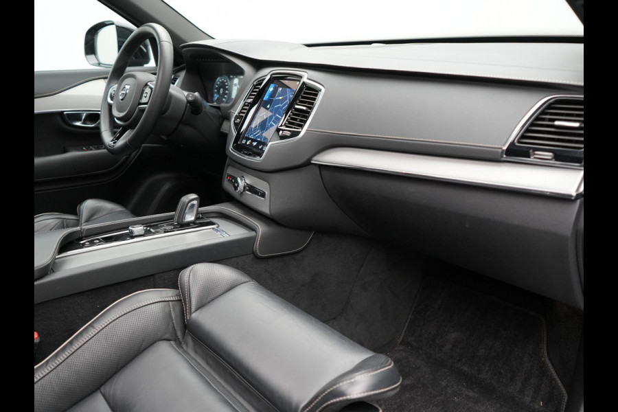 Volvo XC90 T8 Recharge AWD R-Design Plug In Hybrid LONG RANGE 7 Persoons PHEV | Panodak | Adaptive Cruise | Lederen Sportstoelen Memory | 360 Camera | Harman Kardon | BLIS | Keyless |