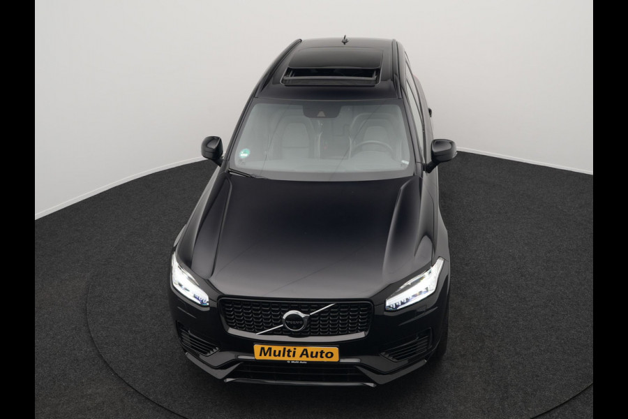 Volvo XC90 T8 Recharge AWD R-Design Plug In Hybrid LONG RANGE 7 Persoons PHEV | Panodak | Adaptive Cruise | Lederen Sportstoelen Memory | 360 Camera | Harman Kardon | BLIS | Keyless |