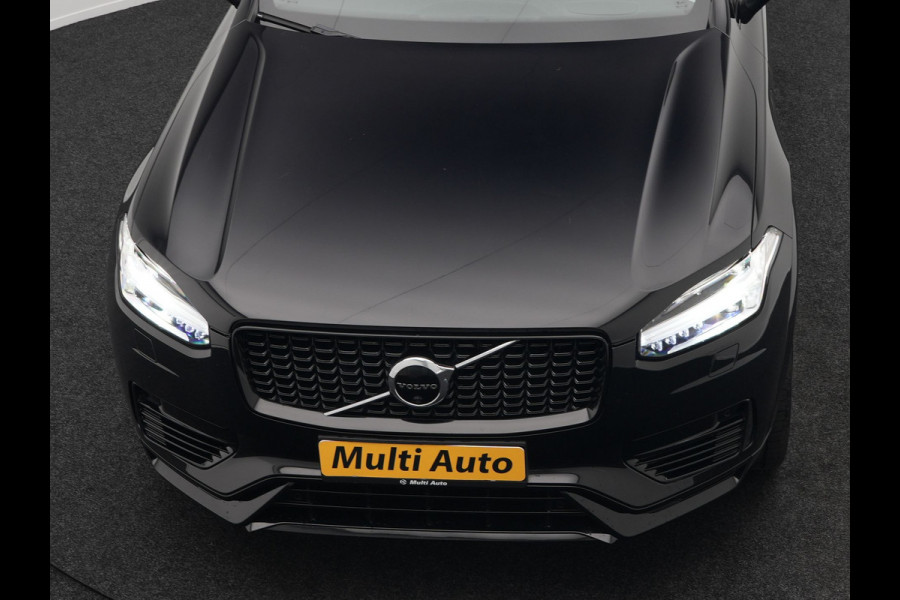 Volvo XC90 T8 Recharge AWD R-Design Plug In Hybrid LONG RANGE 7 Persoons PHEV | Panodak | Adaptive Cruise | Lederen Sportstoelen Memory | 360 Camera | Harman Kardon | BLIS | Keyless |