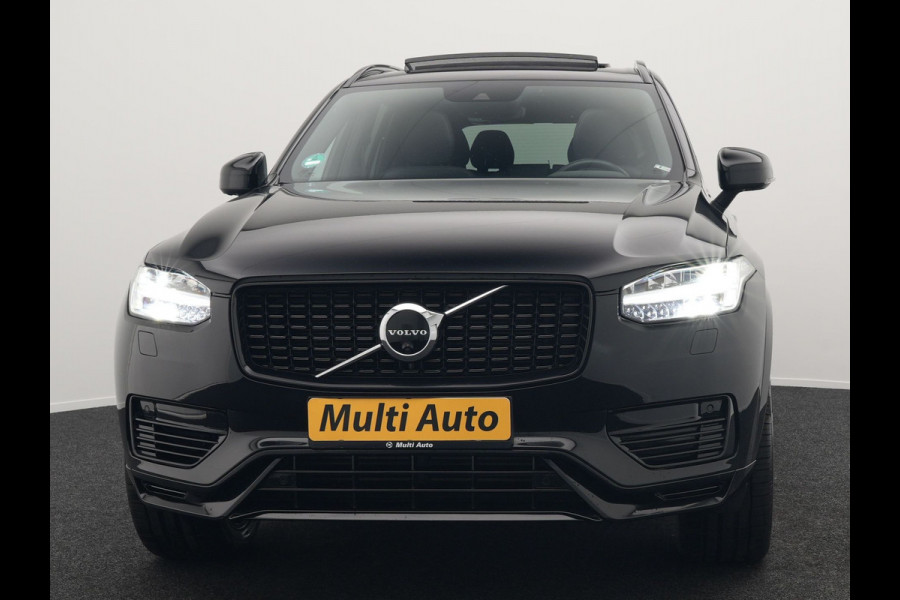 Volvo XC90 T8 Recharge AWD R-Design Plug In Hybrid LONG RANGE 7 Persoons PHEV | Panodak | Adaptive Cruise | Lederen Sportstoelen Memory | 360 Camera | Harman Kardon | BLIS | Keyless |