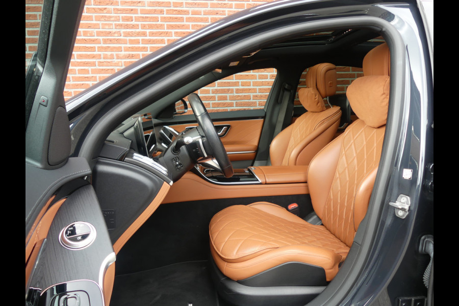 Mercedes-Benz S-Klasse 400d 4MATIC Lang AMG Line Achterasbesturing/panoramadak