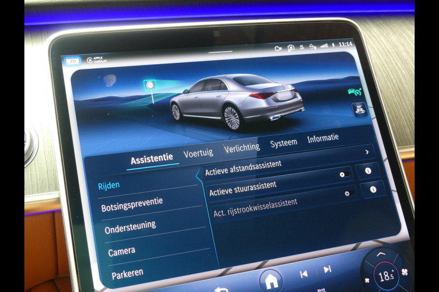 Mercedes-Benz S-Klasse 400d 4MATIC Lang AMG Line Achterasbesturing/panoramadak